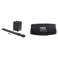JBL Bar 9.1 - Channel Soundbar System with Surround Speakers and Dolby Atmos, Black & Xtreme 3 - Portable Bluetooth Speaker, Powerful Sound and Deep Bass, IP67 Waterproof, 15 Hours