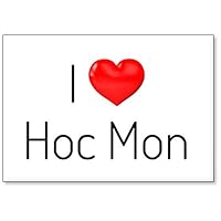 I Love Hoc Mon, Fridge Magnet (Design 1)
