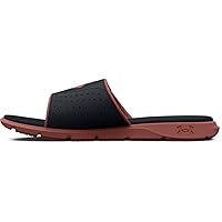Under Armour Men's Ignite Pro Slide, (002) Black/Red Fusion/Red Fusion, 17, US