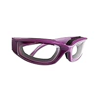 Onion Goggles, Onion Cutting Glasses Saftey Glasses for Kitchen Eye Protection Glasses Anti-tear Onion Glasses for Women (Purple)