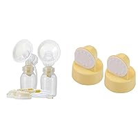 Medela Symphony Breast Pump Kit, Double Pumping System Includes Everything Needed to Start Pumping & Spare Valves and Membranes, 2 Sets, Authentic Replacement Parts Designed