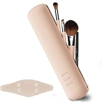 Silicone Makeup Brush Holder 1pcs Beige