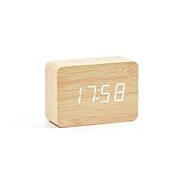 Wooden Appearance LED Digital Alarm Clock with 3 Brightness adjustments and 3 Alarm Modes 10 * 7 * 4cm
