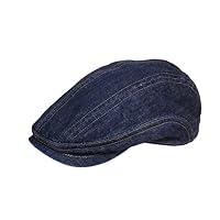214-D701 Men's Hunting, Large Size, Small Size, Washed, Autumn, Winter, Spring, Summer, 14 oz, Denim Washed Hat, Hat with Size Adjuster, Made in Japan