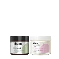 Thena Intense Hemorrhoid Treatment and Calm Face Moisturizer Cream Bundle