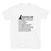 Bachelor Party Checklist | Stag Shirt | Bachelor Party Shirt