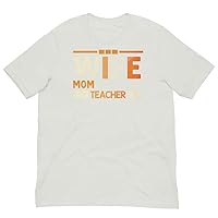 Wife Mom Teacher for Mom Pencil Vintage Graphic Tee Shirt