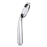 Shower System Booster Shower Shower Head, Low Water Pressure Boosting Handheld Shower Head High Pressure Water Saving for Bathroom – Chrome,1 Pack