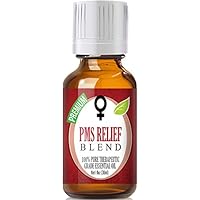Healing Solutions PMS Relief Blend Essential Oil - 100% Pure Therapeutic Grade, 30ml