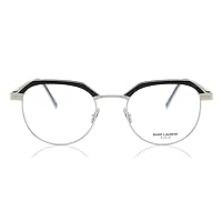 Saint Laurent SL 124 Eyeglasses 001 Black/Silver 50 mm