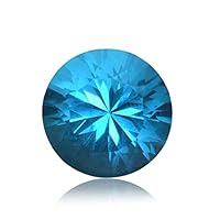 Glorious Mystic Topaz Loose Gemstone 26.55 Ct Finest Round Cut Blue Mystic Topaz for Pendant,Ring Jewelry BU-189