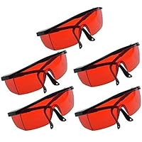 Protection Goggle Glasses for Dental Curing Whitening Light Lamp for Dentist by East Dental (5pcs)