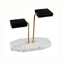 Jewelry Stand Marble Base Watch Stand Holder Metal Rod Display Props Bracelet Watch Display Jewelry Lengthen Placement Stand (Color : E)