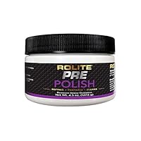 Rolite Pre-Polish Paste - Stain and Oxidation Remover for Heavily Oxidized, Discolored and Corroded Metal, Clear Coated and Gel-Coated Surfaces, 4.5 Ounces, 1 Pack