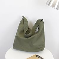 N/A Canvas One Shoulder Shopping Ladies Handbag Large Capacity Suitable for Work