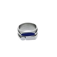 Natural Lapiz Lazuli Ring, 925 Sterling Silver, Lapis Lazuli Mens Ring, Handmade Silver Ring, Birthday Gift Ring, Men Signet Ring