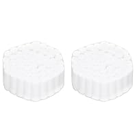 100Pcs Dental Gauze High Absorbent Rolls Cottons Pads High Absorbent Cotton Ball Rolled Cotton Balls Accessories for Mouth Nosebleed