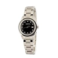Longines Conquest Classic Black Diamond Dial Women's Watch - Model Number: L2.387.0.57.6