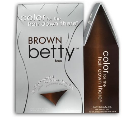 Betty Beauty Brown Betty - Color for the Hair Down There Hair Coloring Kit