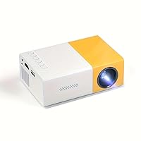 Portable Mini Projector with Screen, 1080P Supported, 30 ANSI Lumens, Compatible with USB/AV/Laptop, Ideal for Home Entertainment and Christmas Gifts (projector)
