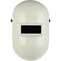 Honeywell Ademco Fibre-Metal Pipeliner Fiberglass Welding Helmet with Rubber Headband (110PWE), White (Single Pack)