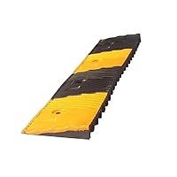 - Portable Threshold Ramp with Slip-Resistant Surface 98X16X3.5Cm Rubber Curb Ramp for Home, Wheelchair, Scooter,Steps Utility Mobility Access Ramp