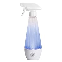 Portable Detergent Sodium Maker Household Electrolyyzed Water Device 300ml Spray Bottle Home Cleaning Multifunctional DIY Spray Generator Machine for Kitchen Bathroom Living Room