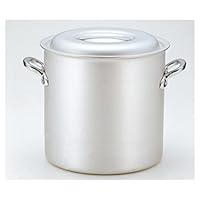 Kitchen Supplies, Meister Aluminum Saucepan (Anodized Finish), 14.2 inches (36 cm), 14.2 x 14.2 inches (36 x 36 cm), 35 L), Cookware, Restaurants, Openings, Commercial Use, Restaurants