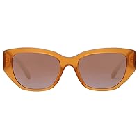 Tory Burch Sunglasses TY 7196 U 19586K Milky Brown Violet Mirror Gold