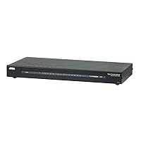 Aten 16-Port Serial Console Server SN9116CO-AX-G, C14 Coupler, SN9116CO-AX-G (SN9116CO-AX-G, C14 Coupler, 217.6 x 437.2 x 44 mm, 3.16 kg, AC, 100-240 V, 50/60 Hz)