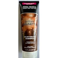 John Frieda, Brilliant Brunette, Color Vibrancy Shampoo Value Size 20% MORE 10.1 FL. OZ. (1 Bottle)