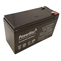 PowerStar UPS Replacement Battery Pack for Compatible with APC SP500DR - Compatible with APC RBC2 Cartridge #2 - Leakproof 12V 7.0AH Battery