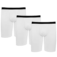 Men's Modal Underwear Long Leg Boxer Briefs