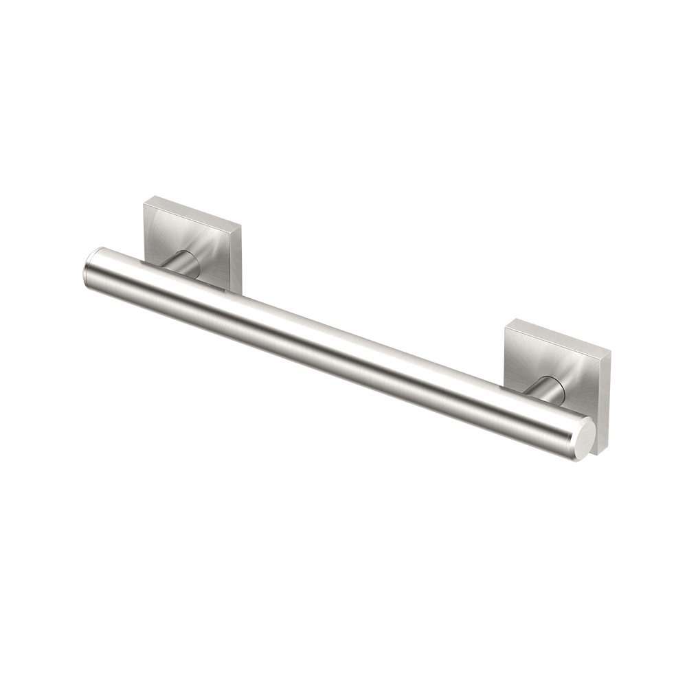 Gatco 950 Elevate, Grab Bar, 12”, Satin Nickel