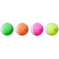 Volvik Men's Crystal Combi Golf Balls - Multi