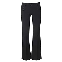 SS7 Women's Tailored Work Trousers, Black, Sizes 6 to 16