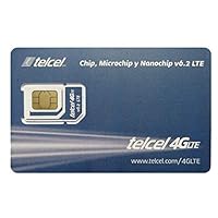 Mexico Prepaid SIM Card with 2GB Data and Unlimited Calls and SMS