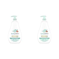 Baby Dove Sensitive Skin Care Baby Wash For Bath Time, Moisture Fragrance Free and Hypoallergenic, Washes Away Bacteria 20 oz (Pack of 2)