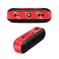 MightySkins Glossy Glitter Skin for Beats Pill Plus - Red | Protective, Durable High-Gloss Glitter Finish | Easy to Apply, Remove, and Change Styles | Made in The USA