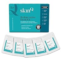yellow Silver Active Facial Kit for All Skin Types with Vit C, Niacinamide & Hyaluronic Acid | SkinCare Kit for Men & Women to Exfoliate, Reduce & improve Skin Texture (Pack of 2)