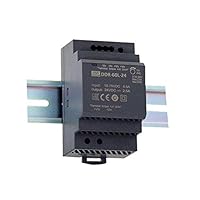 PowerNex Mean Well DDR-60 60W DIN Rail Type DC-DC Converter MEANWELL 60W Converter (DDR-60L-12)