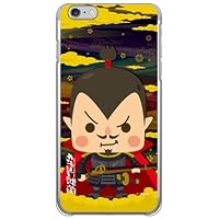SECOND SKIN Choikore Warlords Nobunaga Oda (Clear) Design by Takahiro Inaba/for iPhone 6 Plus/Apple 3AP6PS-PCCL-205-Y766