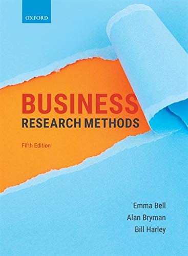 BUSINESS RESEARCH METHODS 5E