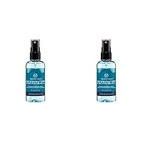 The Body Shop Peppermint Cooling & Reviving Foot Spray 3.3oz. (Pack of 2)