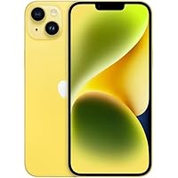 Apple iPhone 14 Plus, 128GB, Yellow - Unlocked (Renewed Premium)