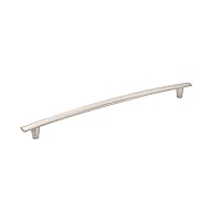 Richelieu Hardware BP2323320195 Kensington Collection Pull Handle, 12 5/8 in, Brushed Nickel