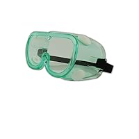 MAGID 151FF 151FF Softside Indirect Vent Safety Goggles, Frame and Clear Lens, Polycarbonate ,