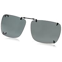 Dioptics unisex-adult Solar Shield 19 Rec Clip on Sunglasses