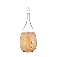 Raindrop 3.0 Nebulizing Essential Oil Diffuser for Aromatherapy by Organic Aromas with Touch Sensor and Magconnect-Style Electrical Cord and Adapter. (Light)