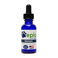 Immune - All Natural Liquid Spray Supplement - Promotes a Healthy Immune System, Helps Relieve Allergies - Nutritional Vitamin for Cats & Dogs